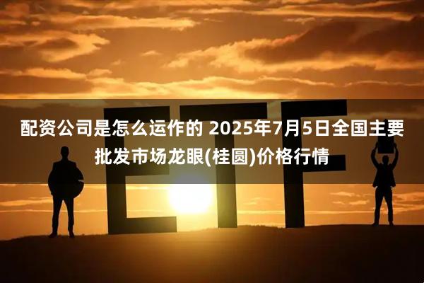 配资公司是怎么运作的 2025年7月5日全国主要批发市场龙眼(桂圆)价格行情